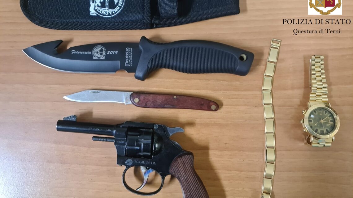 ARRESTATA DONNA PREGIUDICATA DALLA POLIZIA DI STATO DI TERNI