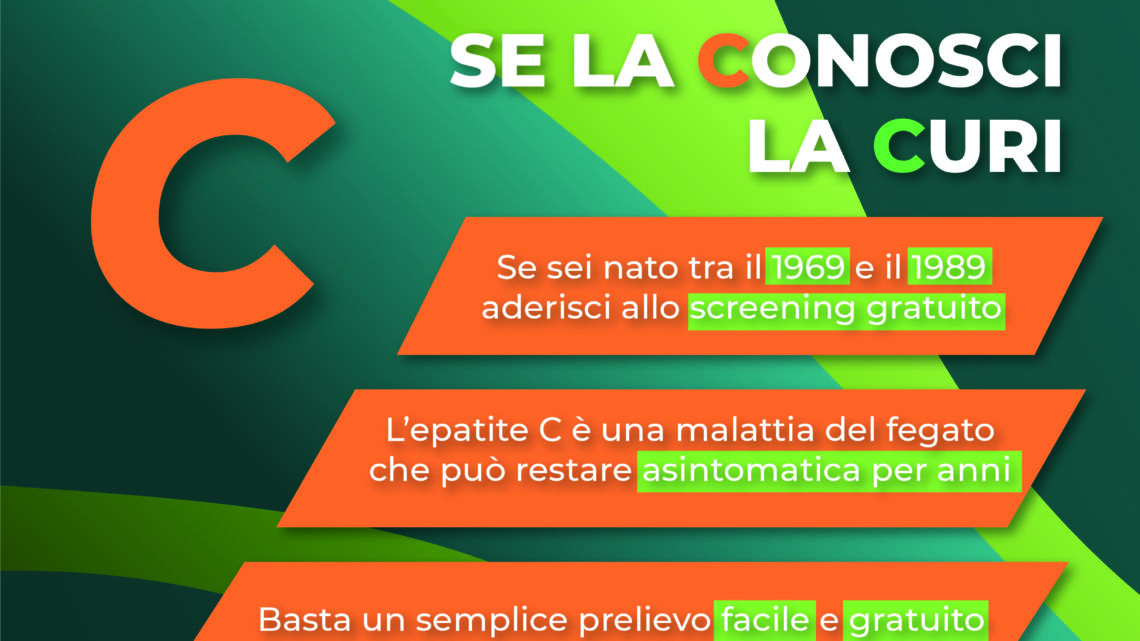 EPATITE C, LA REGIONE UMBRIA AVVIA LO SCREENING GRATUITO PER I NATI DAL 1969 AL 1989. ASSESSORE COLETTO: DIAGNOSI PRECOCE E CURE SPECIFICHE GRAZIE ALLA PREVENZIONE, PER UN VIRUS INSIDIOSO CHE NON DÀ SINTOMI