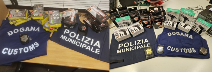FIERA DEI MORTI PERUGIA, ADM E POLIZIA LOCALE SEQUESTRANO RASOI, EPILATORI ELETTRICI E ASPIRAPOLVERI NON A NORMA
