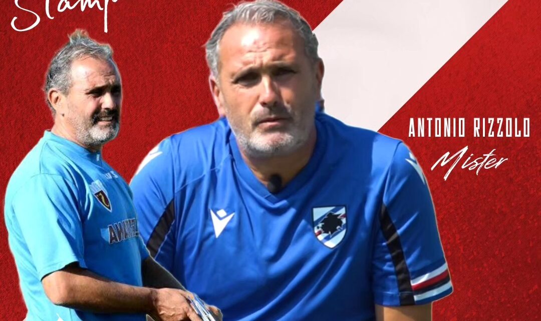 È ANTONIO RIZZOLO IL NUOVO ALLENATORE DELLA PRIMA SQUADRA