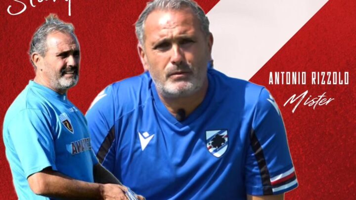 È ANTONIO RIZZOLO IL NUOVO ALLENATORE DELLA PRIMA SQUADRA