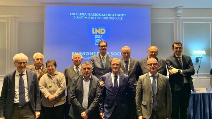 RIUNIONE SOCIETÀ SERIE D: NELLE STAGIONI 2024/2025 E 2025/2026 GLI UNDER OBBLIGATORI IN CAMPO PASSANO DA QUATTRO A TRE