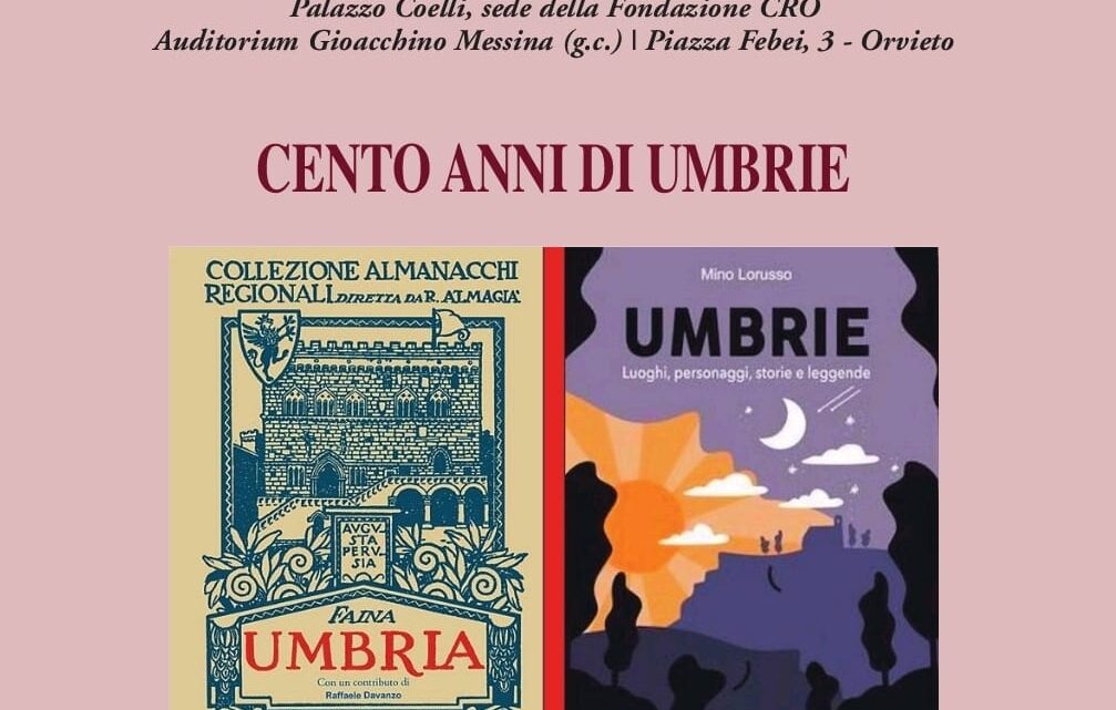 CONFERENZA ISAO DEL 15 DICEMBRE 2023. RENATO COVINO, PARLERÀ DI “CENTO ANNI DI UMBRIE”
