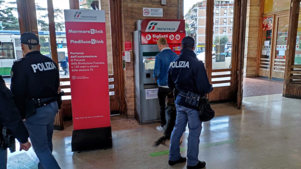 RECUPERATO 320 KG DI RAME DALLA POLIZIA DI STATO DI TERNI