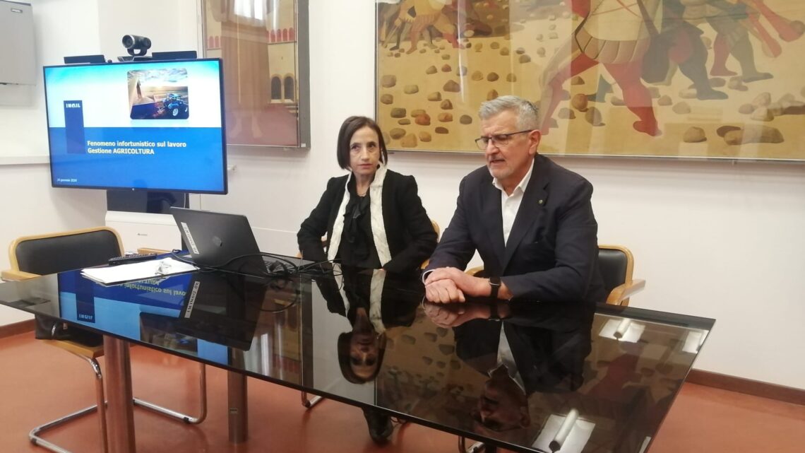 IN UMBRIA SCATTA “AGRI.SAFE”, IL PROGETTO DI CONFAGRICOLTURA E INAIL PER PROMUOVERE  LA SICUREZZA SUL LAVORO IN AGRICOLTURA, UNO DEI SETTORI A MAGGIOR RISCHIO INFORTUNISTICO:  GLI ULTIMI DATI, RELATIVI AL 2023, EVIDENZIANO UN FENOMENO IN CRESCITA.