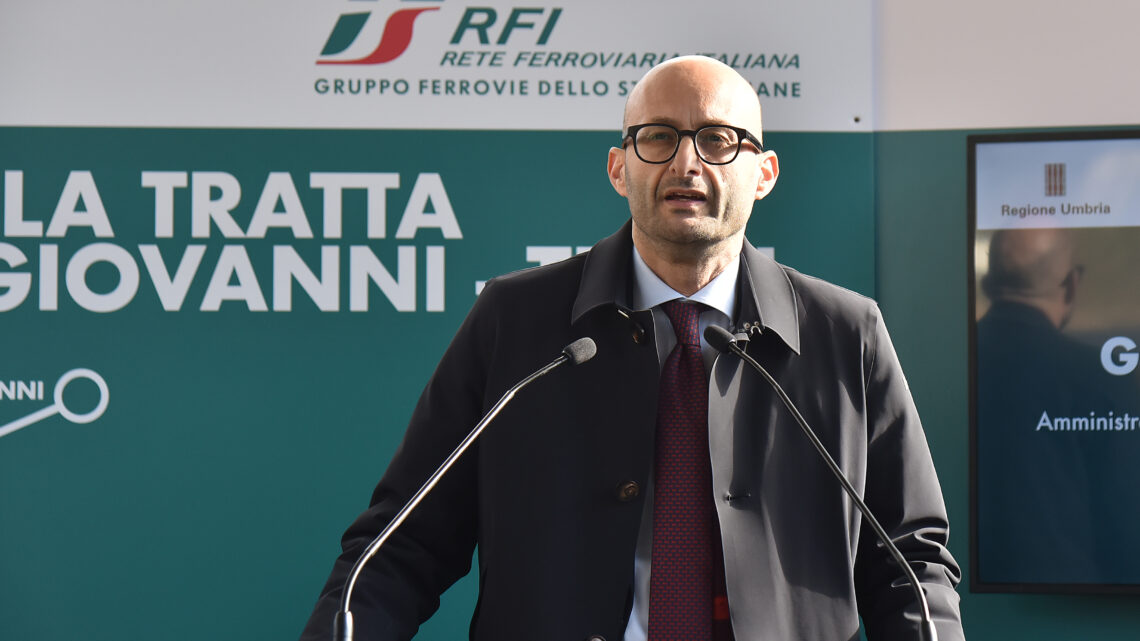RFI, UMBRIA: AL VIA I LAVORI TRA PERUGIA PONTE SAN GIOVANNI E TERNI