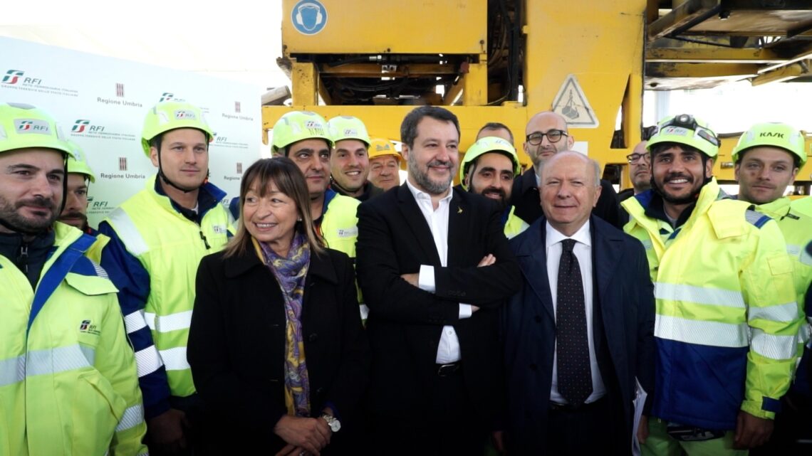 FCU: AL VIA I LAVORI DI RICOSTRUZIONE DEL TRACCIATO FERROVIARIO TRA PERUGIA PONTE SAN GIOVANNI E TERNI. TESEI E MELASECCHE: PARTE UN’OPERA DI IMPORTANZA STRAORDINARIA PER TUTTA L’UMBRIA E PER L’ULTERIORE CRESCITA DEL TURISMO