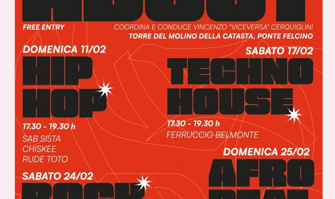 “ABIT.ART – L’ARTE DI ABITARE IL TERRITORIO”, PROGETTO TRA ARTE E CULTURA PER SOSTENERE I LEGAMI SOCIALI E SVILUPPARE IL PROTAGONISMO DEI GIOVANI, PRESENTA  “MUSIC ABOUT”: ESPERIENZE, TREND E DJ SET.