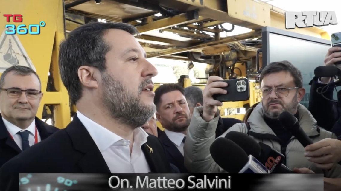 UMBRIA, IN ARRIVO ALTRI 264 MILIONI PER LE STRADE. SODDISFAZIONE DI SALVINI