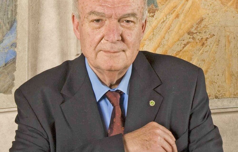 CORDOGLIO PER LA SCOMPARSA DEL PROFESSOR ANTONIO PAOLUCCI CITTADINO ONORARIO DI ASSISI
