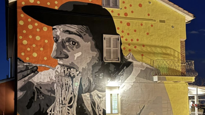 NARNI, SABATO ALLO SCALO L’INAUGURAZIONE DEL MURALE DEDICATO AD ALBERTO SORDI E REALIZZATO DALL’ARTISTA POMPILI