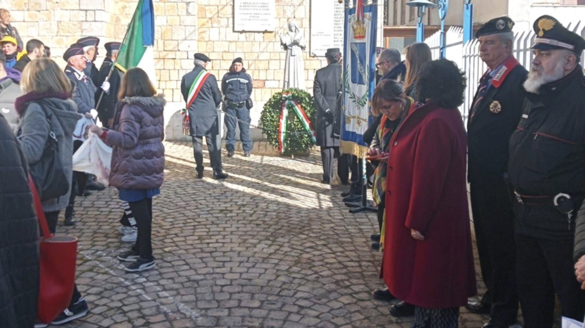 AMELIA, CELEBRATO L’80ESIMO ANNIVERSARIO DEL BOMBARDAMENTO ALLA SCUOLA MAESTRE PIE VENERINI