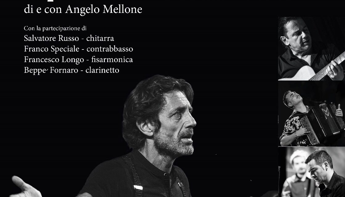 “30 ANNI DI COMPAGNIA”, CAMBIA IL CARTELLONE: ANGELO MELLONE DOMENICA 28 APRILE CON IL SUO RECITAL MUSICALE