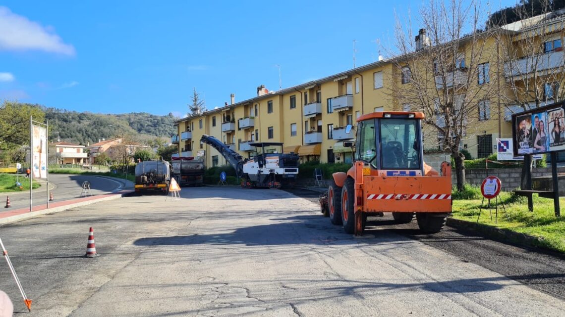 VIABILITÀ, AL VIA LA SECONDA FASE DEGLI INTERVENTI SU CICONIA. PARTONO I LAVORI DI COMPLETAMENTO AL FANELLO