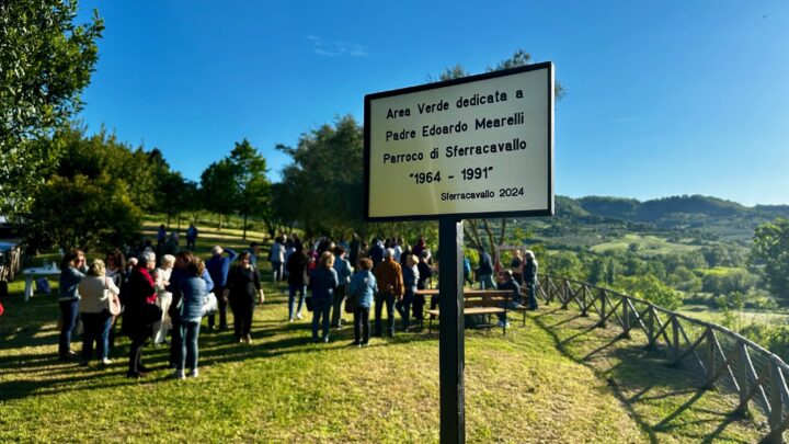INTITOLATA A PADRE EDOARDO MEARELLI L’AREA VERDE DI VIA SESIA A SFERRACAVALLO