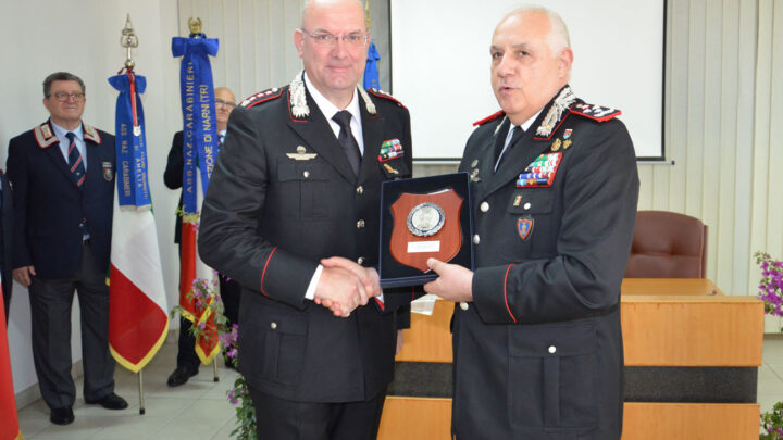 TERNI – IL COMANDANTE GENERALE DELL’ARMA DEI CARABINIERI IN VISITA AL COMANDO PROVINCIALE.