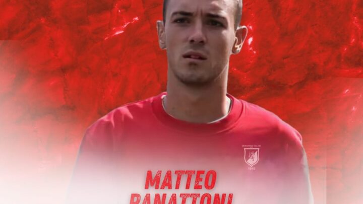 MATTEO PANATTONI È UN GIOCATORE BIANCOROSSO