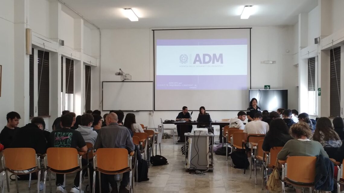 ADM, LEZIONI DI LEGALITÀ A 900 STUDENTI UMBRI