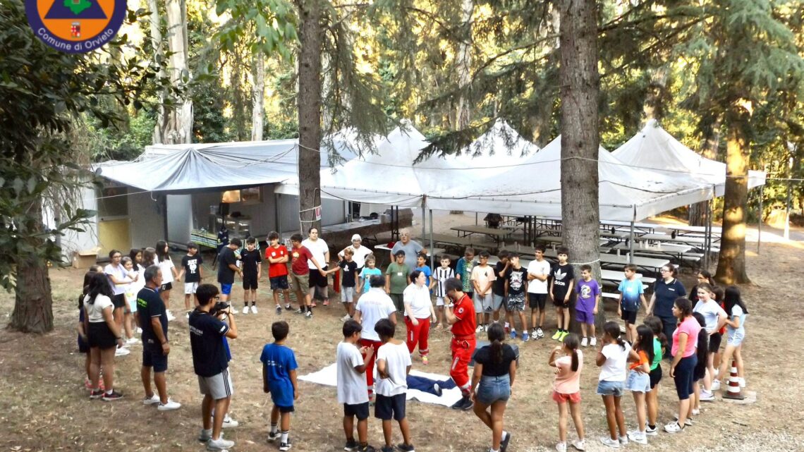 “ANCHE IO SONO LA PROTEZIONE CIVILE”, A VILLA PAOLINA IL CAMPO SCUOLA PER FAR CRESCERE I GIOVANI VOLONTARI