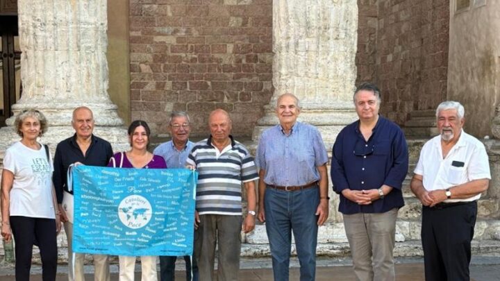 ASSISI RICORDA  L’ATTACCO ATOMICO CONTRO LA CITTA’ DI HIROSHIMA.