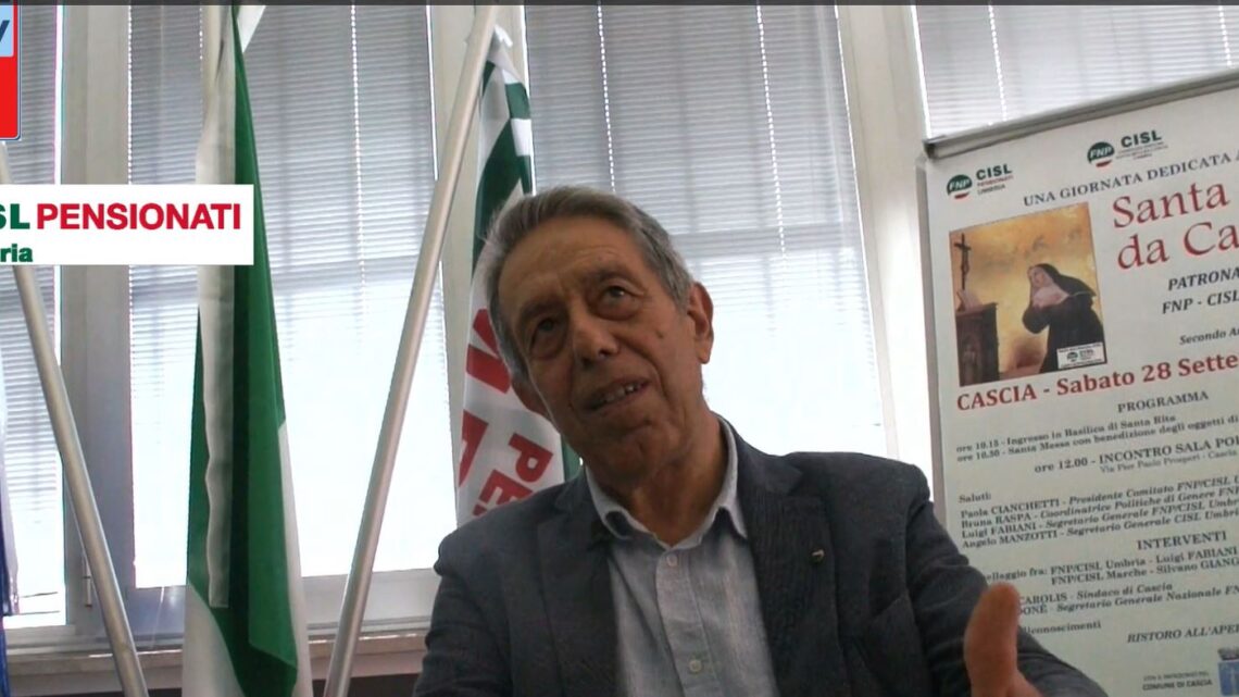 UNA GIORNATA PARTICOLARE QUELLA DI SABATO 28 A CASCIA DELLA FNP-CISL UMBRIA PER FESTEGGIARE LA PROPRIA PATRONA, UNICO CASO IN ITALIA DI UN SINDACATO CHE PUÒ VANTARNE UNA