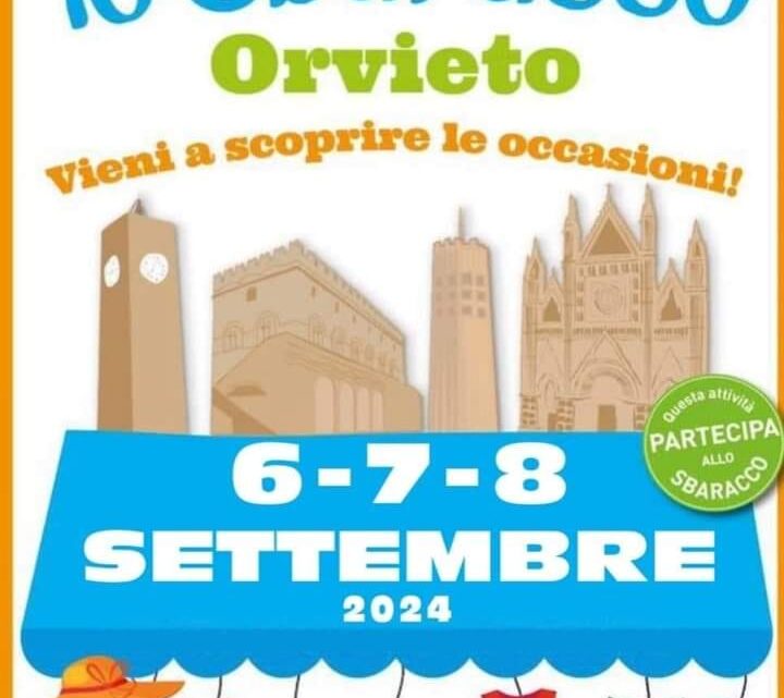 TORNA “LO SBARACCO”, AFFARI NEI NEGOZI DEL CENTRO DAL 6 ALL’8 SETTEMBRE