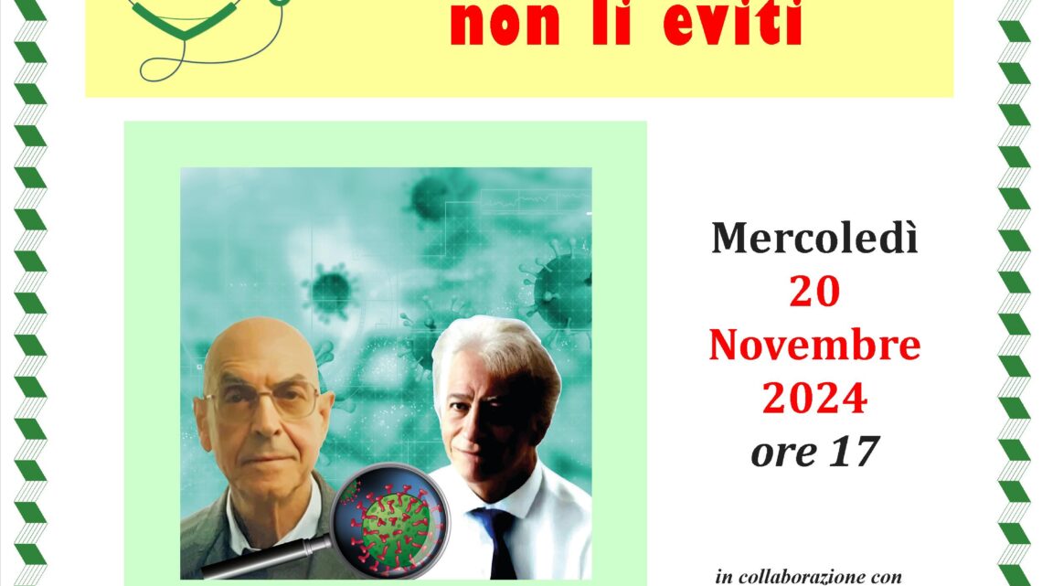 GIANCARLO MANCINI E ALBERTO ROMIZI: ALL’UNITRE SI PARLERÀ DI VACCINI