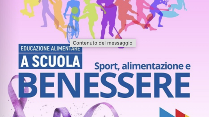 GIOVANI, SABATO ALL’ISTITUTO SUPERIORE CLASSICO E ARTISTICO L’INIZIATIVA “SPORT, ALIMENTAZIONE E BENESSERE” PROMOSSO DALLA PROVINCIA INSIEME ALLA FONDAZIONE COTARELLA