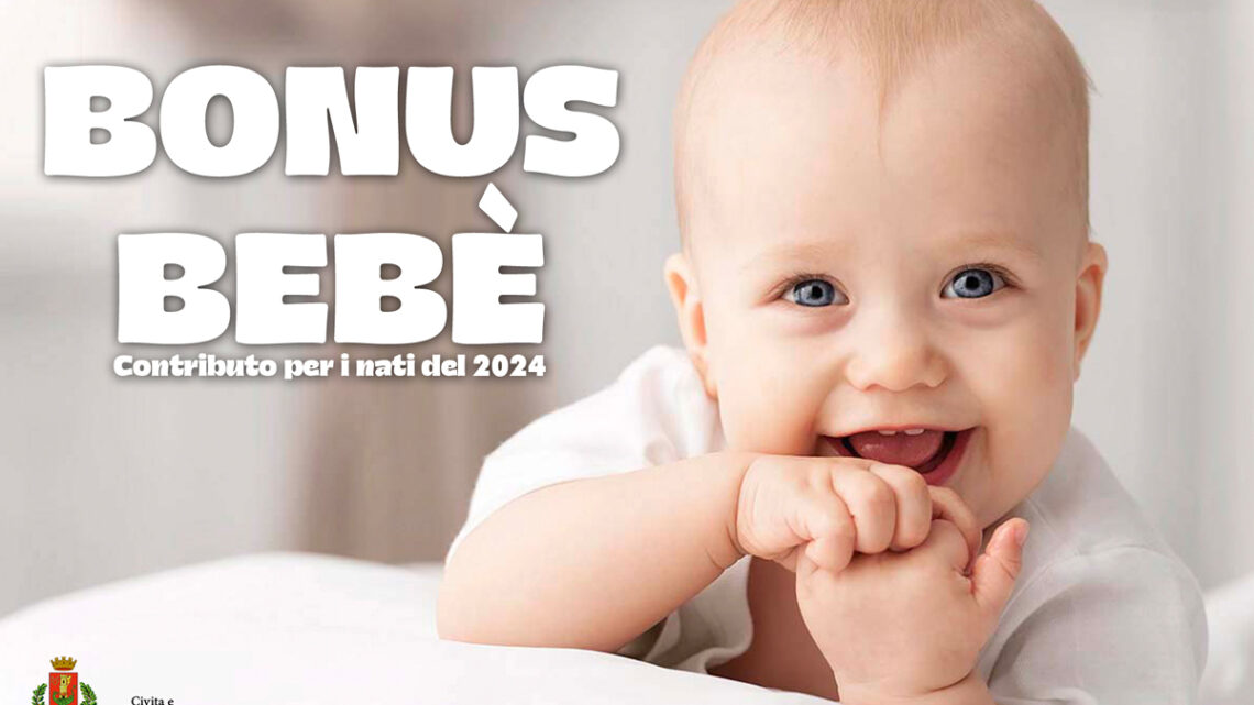 IL COMUNE DI BAGNOREGIO EROGA IL BONUS BEBÈ: 500 EURO PER OGNI NUOVA NASCITA