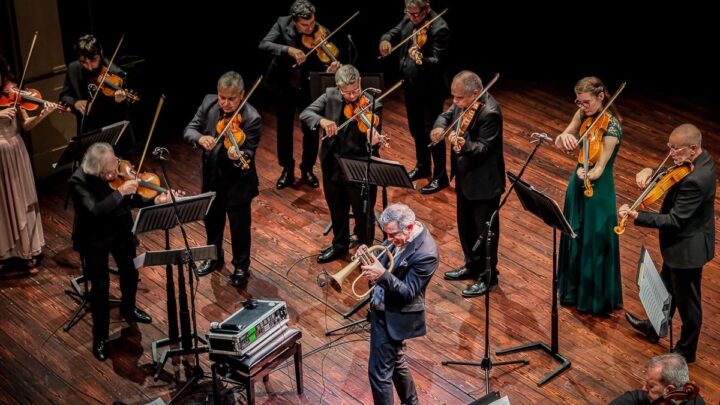 “BACK TO BACH” I VIRTUOSI ITALIANI ALBERTO MARTINI PRIMO VIOLINO E DIRETTORE PAOLO FRESU TROMBA E FLICORNO