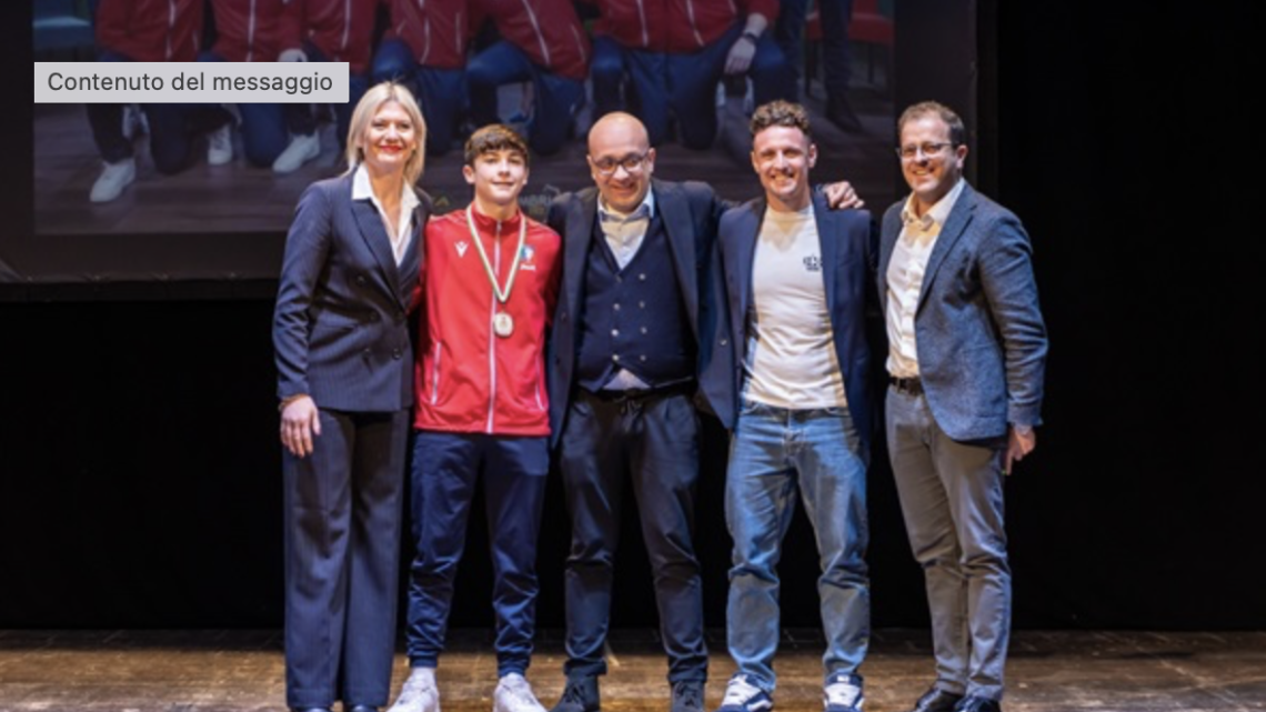 NARNI, SVOLTA IERI LA PREMIAZIONE DELL’ATLETA NARNESE DELL’ANNO: TUTTI I PREMIATI.