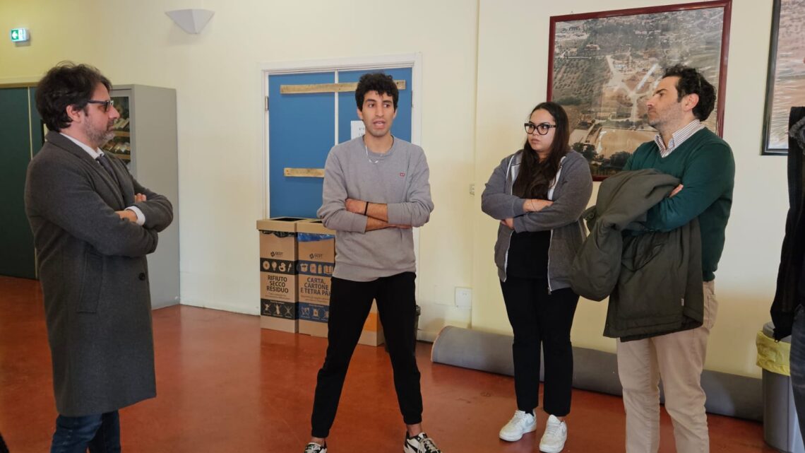 VISITA DELL’ASSESSORE BARCAIOLI AI COLLEGI ADISU INSIEME AL NEO AMMINISTRATORE DI ADISU GIACOMO LEONELLI E AI RAPPRESENTANTI DEGLI STUDENTI