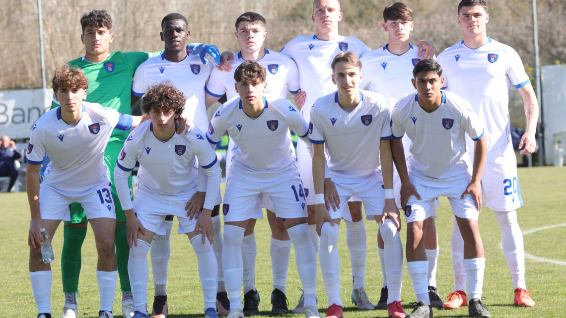 VIAREGGIO CUP: L’U18 SERIE D REAGISCE E PAREGGIA PER 1-1 CON LA TERNANA