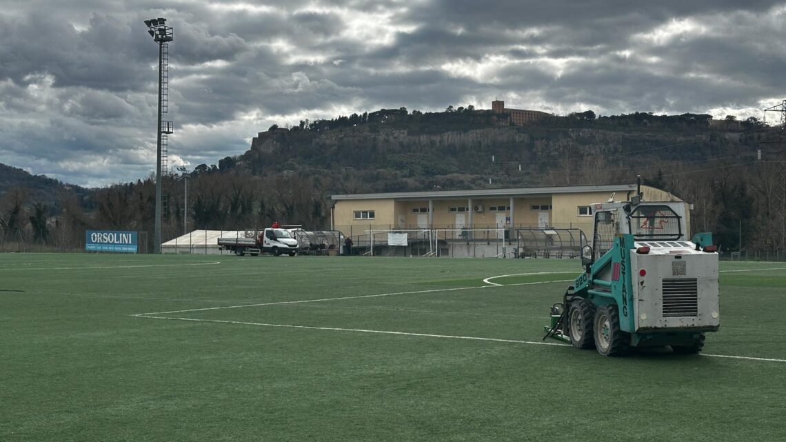 INIZIATI I LAVORI DI MANUTENZIONE STRAORDINARIA DELL’ANTISTADIO “OSCAR ACHILLI”