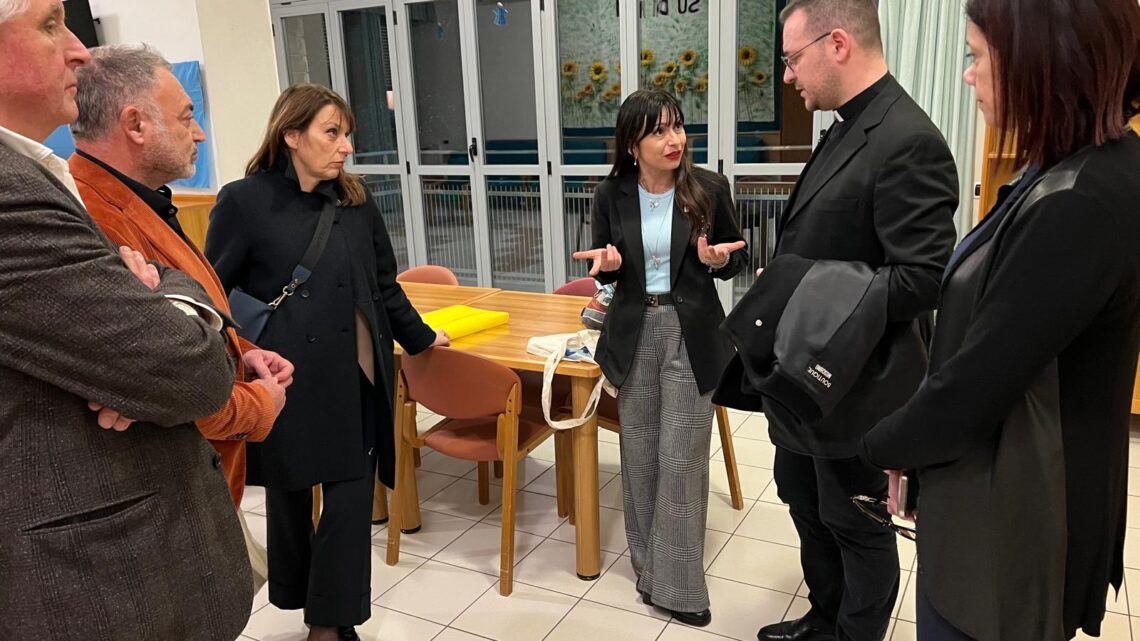 LA PRESIDENTE DELLA REGIONE STEFANIA PROIETTI, ACCOMPAGNATA DALLA DIRETTRICE REGIONALE SANITÀ E WELFARE DANIELA DONETTI, HA VISITATO IL CENTRO DI RIABILITAZIONE SERENI DELL’OPERA DON GUANELLA A PERUGIA.