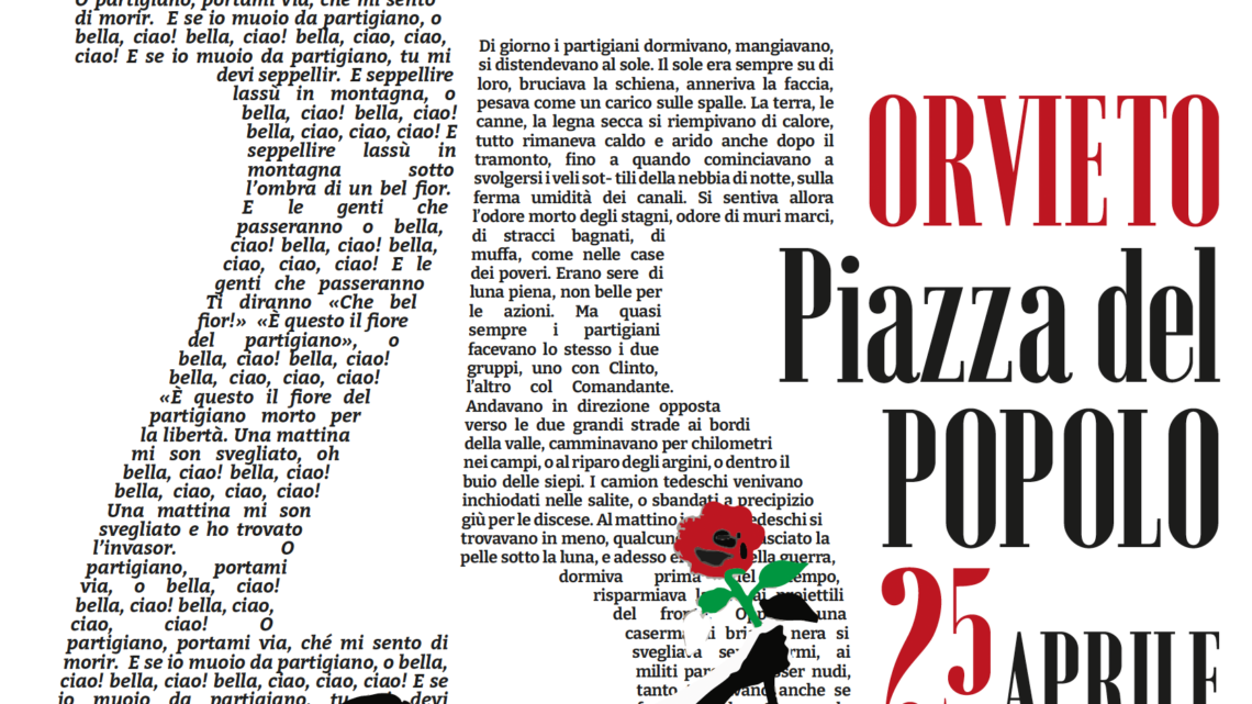 CELEBRIAMO IL 25 APRILE PER COSTRUIRE LA RESISTENZA DI OGGI.