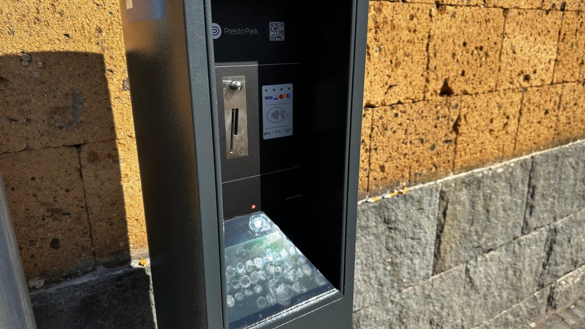 INSTALLATI SEI NUOVI PARCOMETRI NEI PARCHEGGI DI SUPERFICIE DEL CENTRO STORICO DI ORVIETO