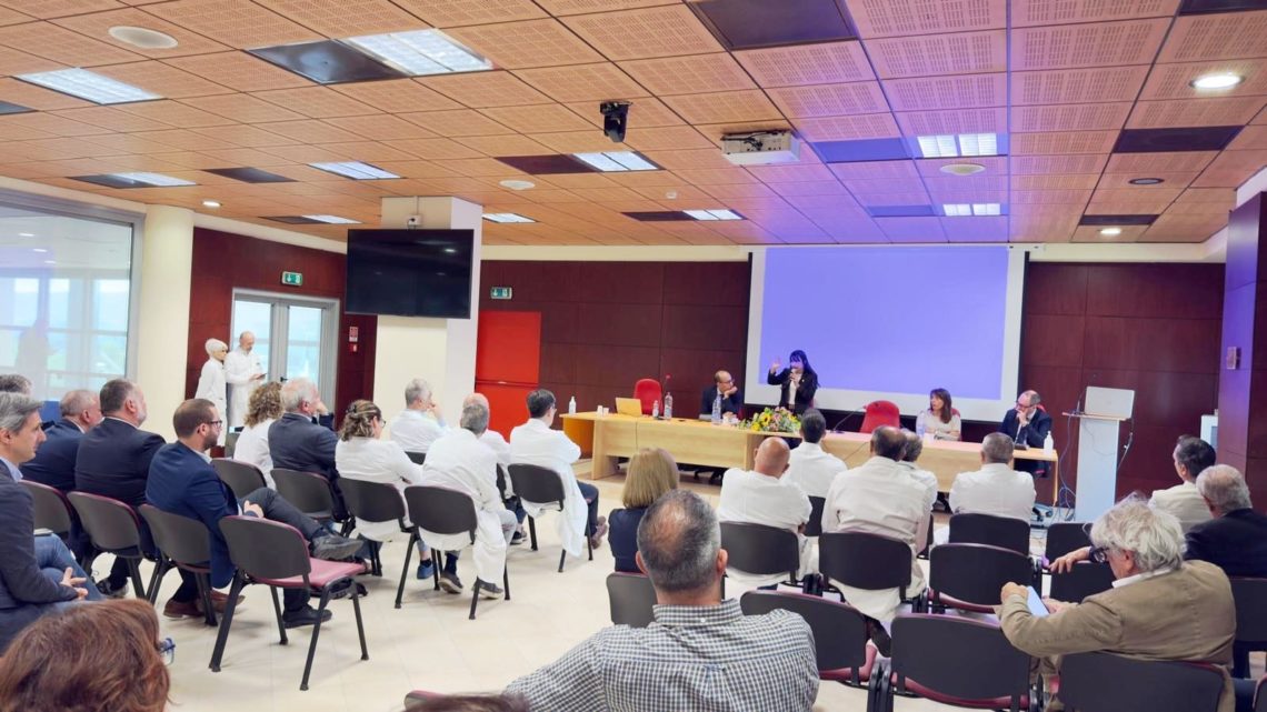 OSPEDALE DI PANTALLA, VISITA DELLA PRESIDENTE STEFANIA PROIETTI