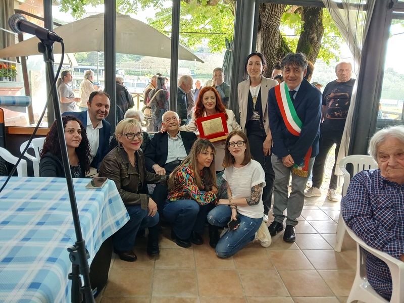 LUGNANO IN TEVERINA, FESTA PER I 100 ANNI DI ALDO MANNI