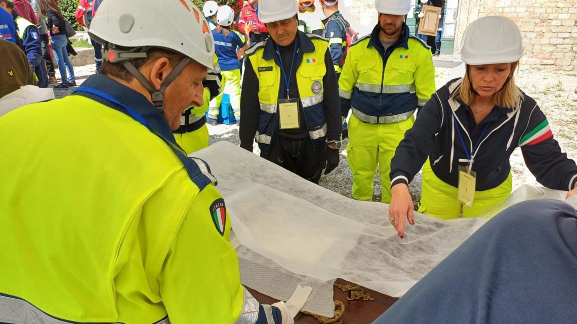 CONCLUSO CON SUCCESSO IL CORSO “SALVAGUARDIA BENI CULTURALI MOBILI IN EMERGENZA” ORGANIZZATO DAL SERVIZIO PROTEZIONE CIVILE ED EMERGENZE DELLA REGIONE UMBRIA