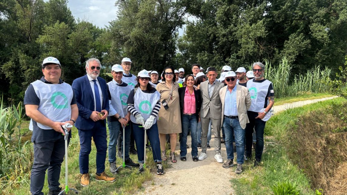 GIORNATA MONDIALE DELL’AMBIENTE: ASM RIPULISCE LE SPONDE DEL FIUME NERA A TERNI