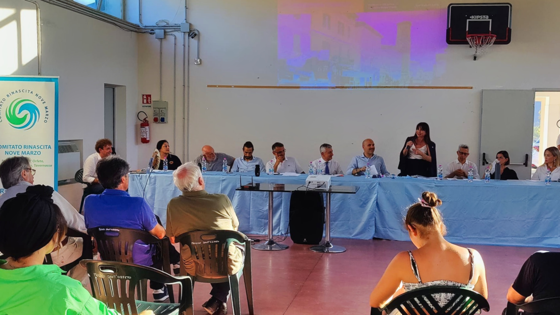 SANT’ORFETO, I TECNICI DELLA REGIONE HANNO FATTO IL PUNTO DELLA SITUAZIONE CON I CITTADINI DEI COMUNI INTERESSATI DAL SISMA.