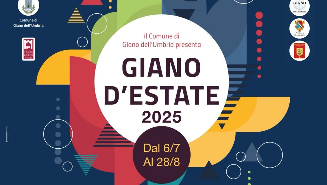 GIANO DELL’UMBRIA – GLI EVENTI ESTIVI CON “GIANO D’ESTATE”. BARBARITO: “30 EVENTI DISTRIBUITI IN 18 GIORNATE”