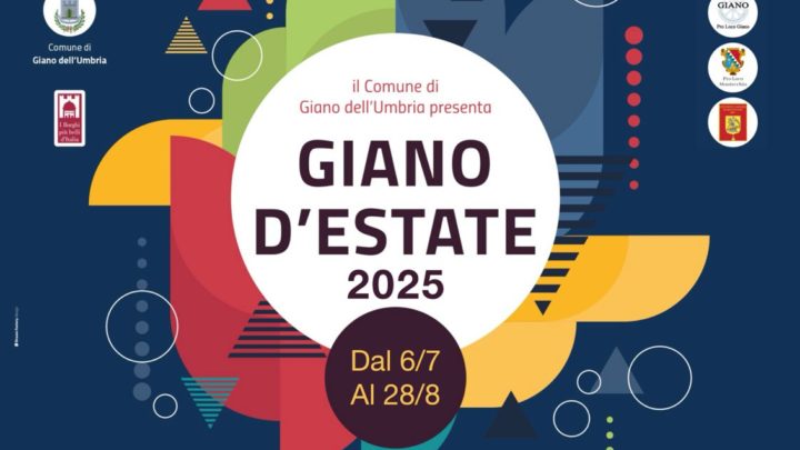 GIANO DELL’UMBRIA – GLI EVENTI ESTIVI CON “GIANO D’ESTATE”. BARBARITO: “30 EVENTI DISTRIBUITI IN 18 GIORNATE”