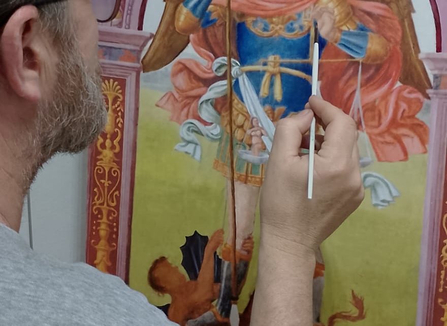 MONTELEONE DI SPOLETO – ALLA FIERA DI SAN FELICE (19 E 20 LUGLIO) L’ARTISTA  DOMENICO BORDACCHINI