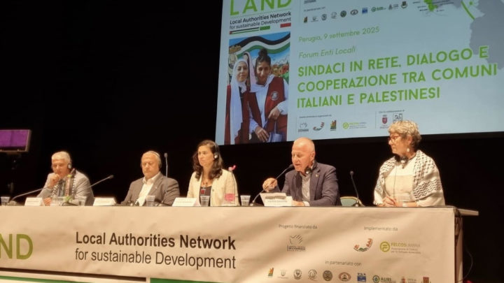 COOPERAZIONE INTERNAZIONALE, STOPPINI  A FORUM CON SINDACI PALESTINESI