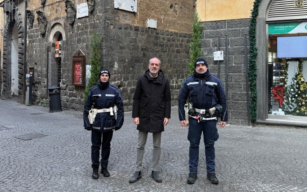 POLIZIA LOCALE, IN SERVIZIO TRE NUOVI AGENTI. ATTIVATA LA PATTUGLIA A PIEDI NEL CENTRO STORICO