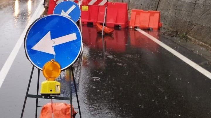 PROVINCIA, VIABILITÀ: SENSO UNICO ALTERNATO SULLA 3 TER A NARNI PER PERICOLO FRANA