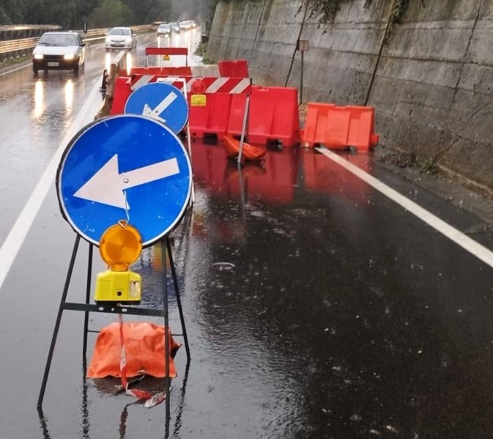 PROVINCIA, VIABILITÀ: SENSO UNICO ALTERNATO SULLA 3 TER A NARNI PER PERICOLO FRANA