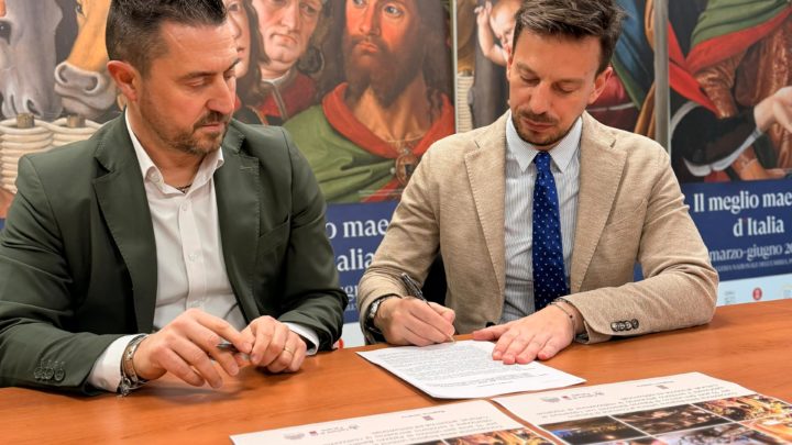 REGIONE E COMUNE DI PACIANO FIRMANO L’INTESA PER PALAZZO BALDESCHI CHE CONFERMA LA CONCESSIONE FINO AL 2040:VICEPRESIDENTE BORI,“UN MODELLO DI GESTIONE VIRTUOSA CHE TRASFORMA IL PATRIMONIO IN VALORE SOCIALE”